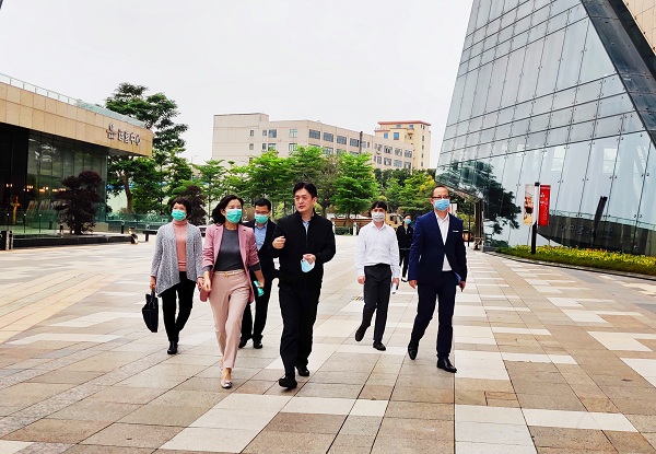 區科創局領導考察康利城園區和企業！